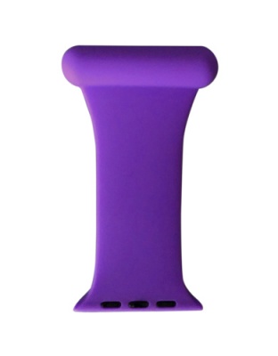 Apple 45 Silicone Fob Band ( Purple - Fits 42 / 44 / 45 /   49mm )
