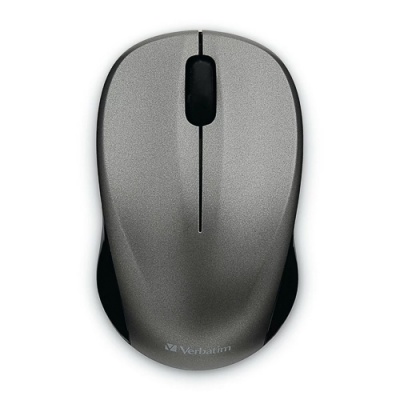Silent Wireless Blue LED Mouse ( Graphite )