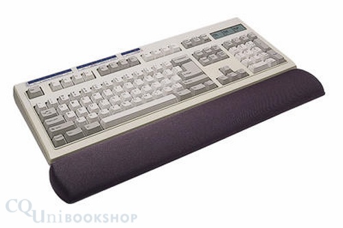 Super Gel Keyboard Palm Rest ( Grey - Straight )