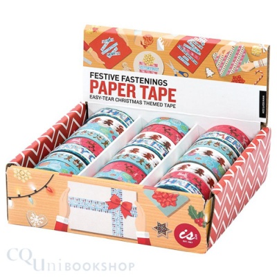 Festive Fastenings Paper Tape