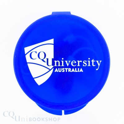 CQUni Earbud Set ( with Carry Case - Blue / White Logo )