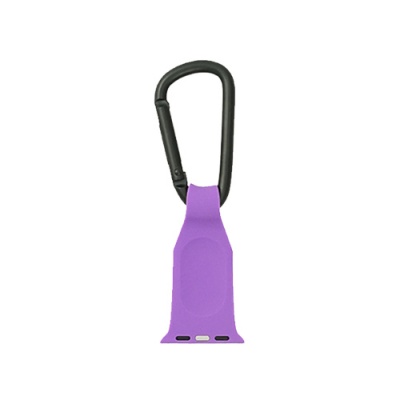 Apple 41 Fob Band Only ( Carabiner Purple - Fits 38 / 40 /  41 mm )