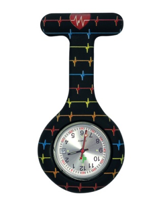 Silicone Fob Watch with Date Function ( ECG )