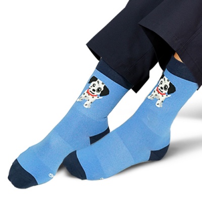 Compression Socks ( Knee High - Dalmation 10-13 )