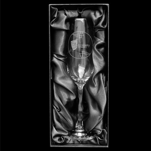 CQU Champagne Glass ( Gift Boxed )