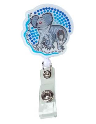 Stethoscope ID Tag ( Retractable - Koala )