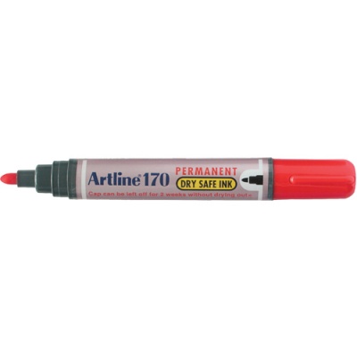 Permanent Marker Artline 170 ( Red - 2mm )