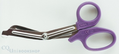 Basic Universal Scissors ( 14cm - Purple )