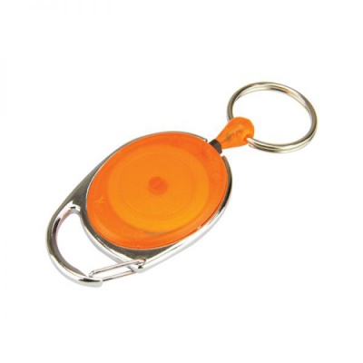 Retractable Key Holder Mode ID ( Orange )
