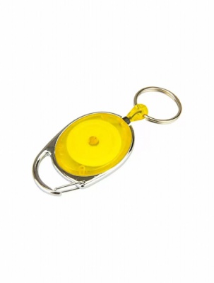 Retractable Key Holder Mode ID ( Yellow )
