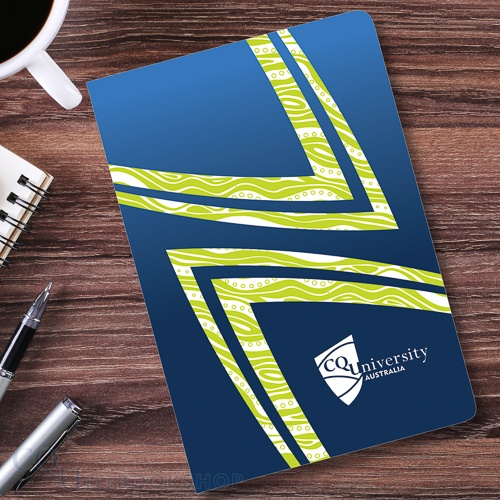 CQUni Notebook ( A5 - Curved Corporate )
