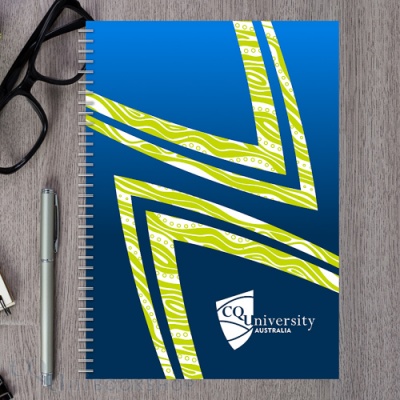 CQUni Exercise Book ( A4 - Curved Corporate )