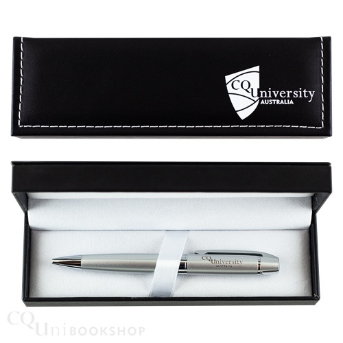 CQU Corporate Pen ( Silver - Gift Boxed )