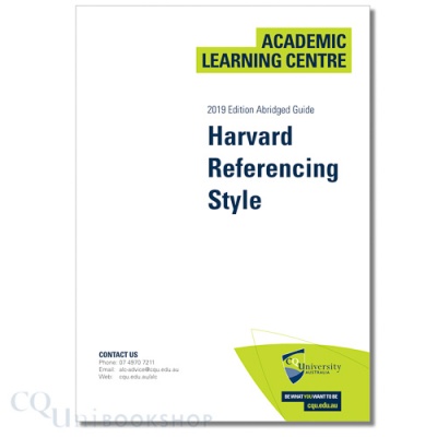 Harvard Referencing Style ( 2019 Edition Abridged Guide )