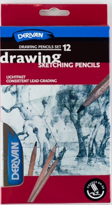 Drawing Sketching Pencils ( Set of 12 )