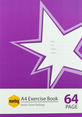 Exercise Book ( Star A4 - 64 page )