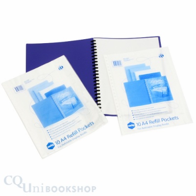 A4 Display Book Refill Pockets ( Pack 10 )