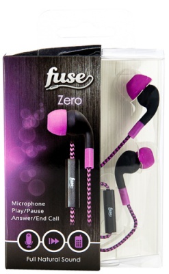 Zero-In-Ear Headphones ( Purple )
