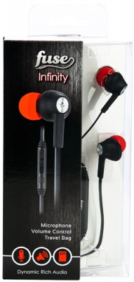 Infinity-In-Ear Headphones ( Black )