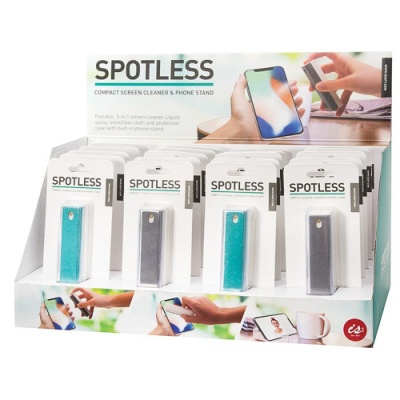 Spotless 3-in-1 Screen Cleaner & Phone Stand