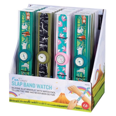 Slap Band Watches ( 3 Assorted Watches )