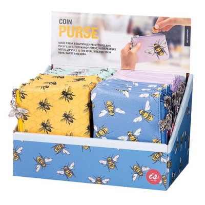 Coin Purse ( Bees - 4 Assorted )