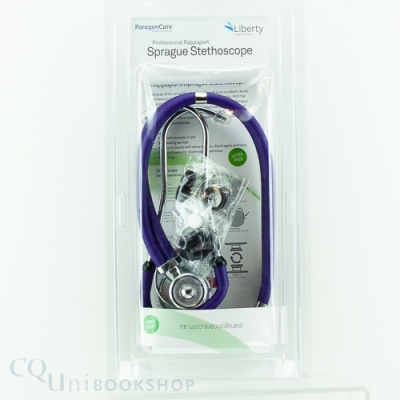 Dual Head Stethoscope ( Purple ) Professional Doctors