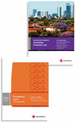 Sackville & Neave Australian Property Law + LexisNexis      Questions and Answers - Property Law