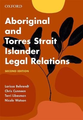 Aboriginal and Torres Strait Islander Legal Relations