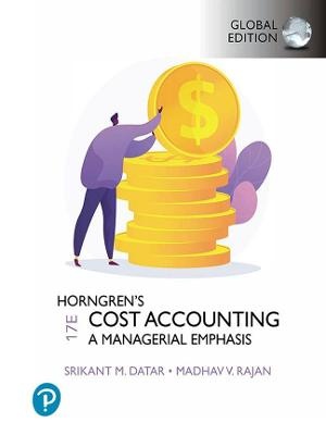 Horngren Cost Accounting : Global Edition